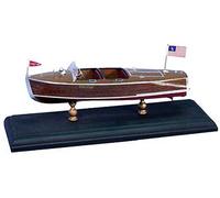 9-1/2" 1940 Chris Craft 19' Barrel Back Boat Laser Kit (1/24 Scale) Dumas