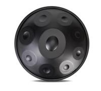 9/10/12 Note Handpan Drum Set, 432Hz/440Hz Tamburo In Acciaio Handpan Strumento Musicale Per Handpan Drum Per La Guarigione Del Suono E La Meditazione, 22 Pollici Strumento A Percussione(D,9Notes(440H