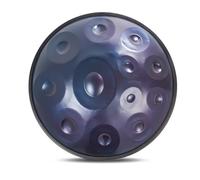 9/10/12 Note Handpan Drum Set, 432Hz/440Hz Tamburo In Acciaio Handpan Strumento Musicale Per Handpan Drum Per La Guarigione Del Suono E La Meditazione, 22 Pollici Strumento A Percussione(A,12Notes(440