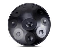 9/10/12 Note Handpan Drum Set, 432Hz/440Hz Tamburo In Acciaio Handpan Strumento Musicale Per Handpan Drum Per La Guarigione Del Suono E La Meditazione, 22 Pollici Strumento A Percussione(D,10Notes(432