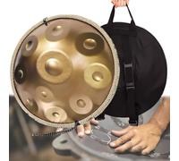 9/10/12 Note Handpan Drum - Strumenti A Percussione In Acciaio Per Handpan, Set Di Batteria Handpan 432Hz/440Hz, Strumento A Percussione Da 22 Pollici Per Adulti, Bambini, Principianti(432Hz,10Notes)