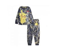 (9-10 Years,Black)Pokemon Boys Pikachu Long-Sleeved Long Pyjama Set
