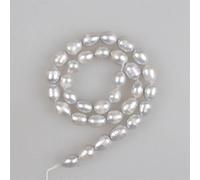 9-10MM Perle di Perle Naturali Irregolari Perle d'acqua dolce Perle sciolte per Braccialetto Collana Fare 1 9-10mm APPR 33beads