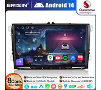 9" 128GB Android 14 Autoradio GPS per VW Passat Polo Golf V VI Tiguan Caddy Seat
