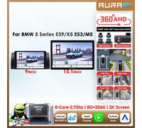 9/13.1 "7870 Carplay Android Auto autoradio Per BMW Serie 5 E39 X5 E53 M5 lettore multimediale 2K Schermo ADAS 360 Macchina Fotografica Autoradio