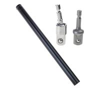 9/16 "Base cava 1/2 pollici Driver Hexagon Shank Per barre filettate lunghe/bulloni in acciaio al carbonio di ricambio cavo adattatore di ricambio