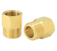 9/16" female thread,brass hex socket,blank stop nut