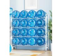 9 - 16 scomparti, scaffale per refrigeratore d'acqua, 3, 4, 5 livelli, supporto per brocca d'acqua a 5 galloni, grande capacità, supporto per bottiglie d'acqua da 5 galloni