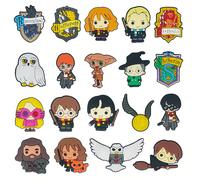 9/19 pezzi Set di charm per scarpe della Scuola di Magia e Stregoneria di Hogwarts, decorazioni in PVC per scarpe, borse da spiaggia, accessori per scarpe, idea regalo per compleanni, Natale, San Vale