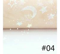 9.1m Stelle Glitter Tulle Rotolo Rete Matrimonio Decorazione Tutu Gonna Tessuto