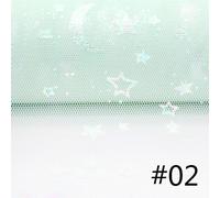 9.1m Stelle Glitter Tulle Rotolo Rete Matrimonio Decorazione Tutu Gonna Tessuto