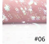 9.1m Stelle Glitter Tulle Rotolo Rete Matrimonio Decorazione Tutu Gonna Tessuto
