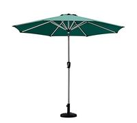9'/2.7M Patio Table Umbrella Outdoor Garden with 8 Sturdy Ribs for Garden Deck Backyard And Red