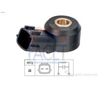 9.3115 FACET Sensore di detonazione per ALFA ROMEO,CHRYSLER,FIAT,FORD,INFINITI,L