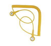 9-341-2 Cavo di collegamento a spirale con pulsanti ESD giallo AMBRA