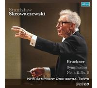 ブルックナー : 交響曲 第9番 & 第4番 「ロマンティック」 (Bruckner : Symphonies No.4 & No.9 / Stanislaw Skrowaczewski | NHK Symphony Orchestra, Tokyo) [日本語帯・解説付]