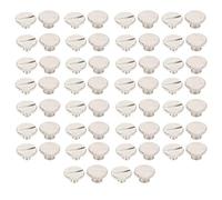 9,5 Chiodi 6mm Viti da 4mm, Set di 30 Rivetti per Libri Chiodi per Bottoni per Rilegatura in Pelle in Ottone Piatto Zigrinato, Chiodi per Rilegatura di Libri Pieni Piatti Rivetti