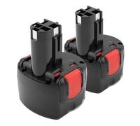 9,6 V 4000mAh BAT048 NI-MH Batteria per Bosch PSR 960, PSR960, 2607335273, 2 607 335 461, 2607335461 2607335037 2607335272, 2 607 335 260, 2 607 335 61 GSR 9.6VE-2 PSR 9.6VE-2 PRS 9.6 VE-2 (2 pezzi)