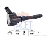 9.6533 FACET Bobina d'accensione per ABARTH,ALFA ROMEO,FIAT,JEEP,OPEL