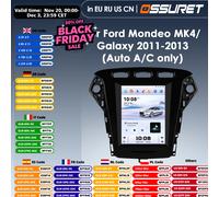 9.7 4G Wireless Carplay Android Auto Autoradio Multimediale per Ford Mondeo MK4 / Galaxy 2011 - 2013 Navigazione GPS Car Stereo DSP