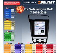 9.7 4G Wireless Carplay Android Auto Autoradio per Volkswagen Golf 7 2014 -2018 Guida a sinistra Video Player Audio