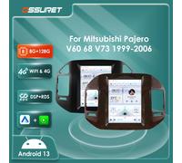 9.7 "7862 Android 13 Autoradio per Mitsubishi Pajero V60 68 V73 1999-2006 Lettore multimediale Carplay Android Auto 2din SWC Schermo P1 M-4Core-1G 32G