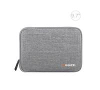 (9.7 inch, grey) 7.9/9.7 Inch Sleeve Case Zipper Briefcase Carrying Bag