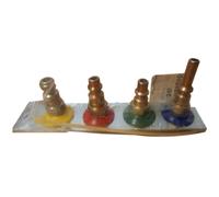 9-741 Coupler Capezzolo Piastra Sostegno Tru-Flate Aro Intchg 4 Prova Barrette