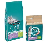 9,75 kg + 2,8 kg gratis! Purina ONE Crocchette per gatti - Sensitive