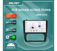 9 "7862 Android 12 Auto Autoradio lettore multimediale Per Nissan Altima Teana 2008-2012 4G Carplay GPS navi Stereo 2din Autoradio