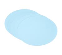 9.8" Rotondo Cartone Carta,25pz Bianco Disco Cerchi Fette,Luce Blu