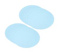 9.8" Rotondo Cartone Carta,50pz Bianco Disco Cerchi Fette,Luce Blu