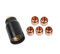 9-8237 Plasma Cap e 9-8235 Resistor Shield Pack per Thermal Dynamics 52 82 102 152 Plasma Cutters con Supporto Torcia