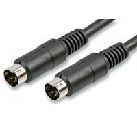 9.84FT 3M 4 Pin Mini-Din (S-VHS) Spina a Spina Cavo, Nero Per pro Signal