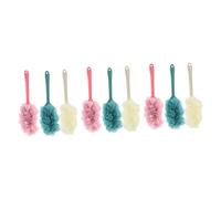 9 accessori da bagno, spazzola per la schiena, accessori per doccia (medium, 3 pezzi)