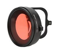 9 Action Camera Filtro Rosso da 58 Mm, Obiettivo Macro 16X e Accessori per Fotografia Subacquea, Scatti Ravvicinati