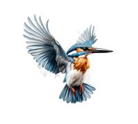 9 adesivi auto 18 x 18 cm sticker uccelli di ghiaccio sticker