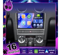 9"Android16 Per Audi A3 S3 RS3 8P 8V 8PA CarPlay Autoradio GPS Navi AHD 6G+128GB
