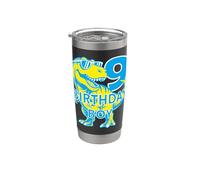 9 ANNI DINO COMPLEANNO BIMBO DINOSAURIER 9° COMPLEANNO Bicchiere termico in acciaio inox doppia parete