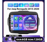 9" Autoradio Android16 Per Jeep Renegade 2015-2020 GPS Navigazione CarPlay 128GB