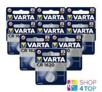 9 Batterie Al Litio Varta Cr1620 3V 70Mah Cellula Cotone Blister Scadenza 2033