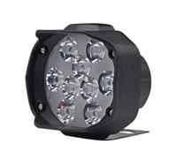9 Bead LED Headlight 12-100V Electric Bike Light | 9 high-power beads, 12-100V wide voltage, bright white light, fits e-bikes, scooters