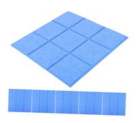 9 Blocchi Pannelli Fonoassorbenti in Poliestere 6 Pezzi per Pareti | Decorativi per Casa, Facili da Tagliare, Assorbimento Sonoro e Isolamento Acustico, Rivestimento Murale