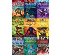 9 Books: Sisters Grimm Set - Fairy Tale Detectives, Unusual Suspect, Problem Child, Once Upon A, Magic & Other Misdemeanors, Tales of the Hood, Everafter War, Inside Story, Council of Mirrors