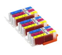 9 C/M/Y Cartucce d'inchiostro per Canon PIXMA MG6850, MG7753, TS6051, TS9055