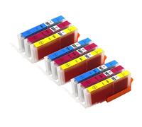 9 C/M/Y Cartucce d'inchiostro per Canon PIXMA TS6150, TS705, TS8251, TS9551c