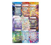 9 Card Prismatic Evolution - Cornice da parete per carte protettive Pokémon E...