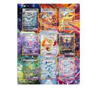 9 Card Prismatic Evolution - Cornice da parete per carte protettive Pokémon E...