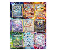 9 Card Prismatic Evolution - Cornice da parete per carte protettive Pokémon E...