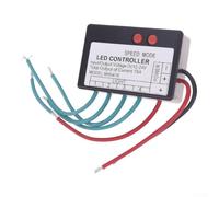 9 Channel LED Controller 12V 24V DC 27A Signage(4 way) | 9 channel support, 27A total output, 12V/24V wide voltage, per dynamic signage effects, metal plastic build